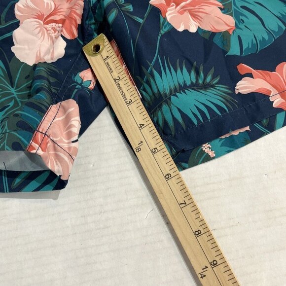 Surf Cruz‎ M XL Swim Trunks Quick Dry Beach Swim Shorts Mesh Lining Tropical - Picture 4 of 9